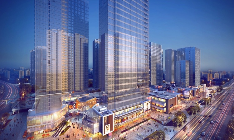 龙湖·春江郦城|滨江颂效果图