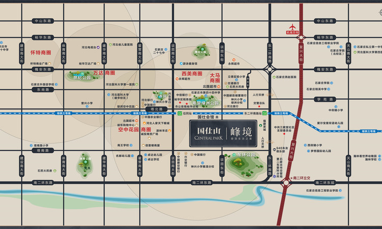 国仕山峰境交通图