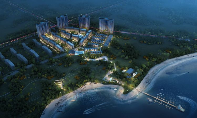 金月湾椰海小镇效果图