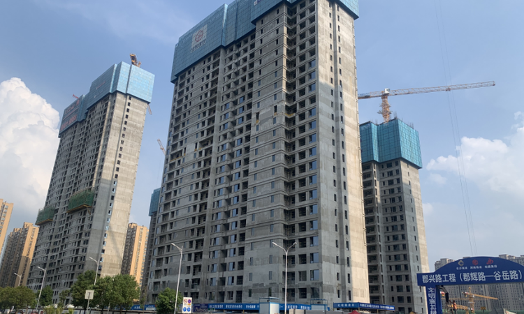 招商蛇口江山境施工进度图