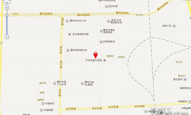 塞纳庄园交通图