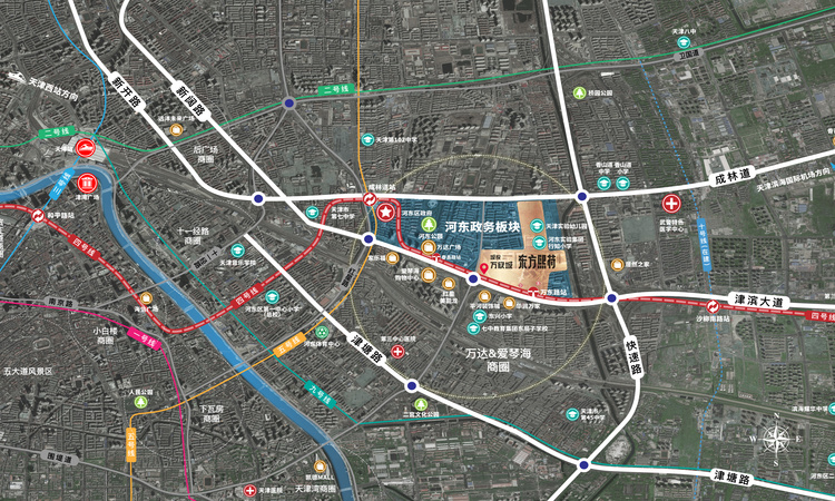 城投万欣城交通图