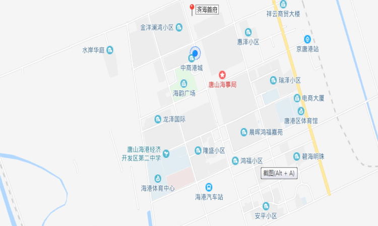 滨海华府交通图