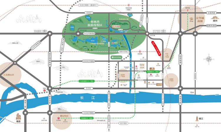 中体玖趣园交通图