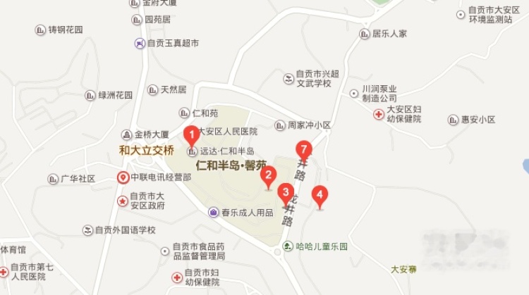 远达·仁和半岛交通图
