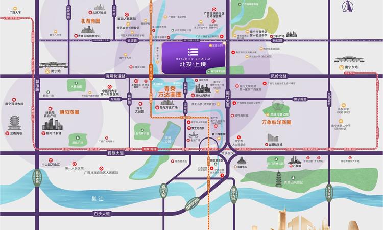 北投上境交通图