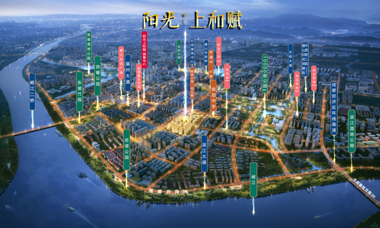 阳光上和赋周边配套图