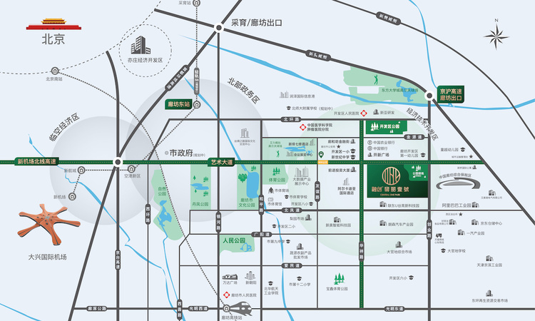 融创翡丽壹號交通图
