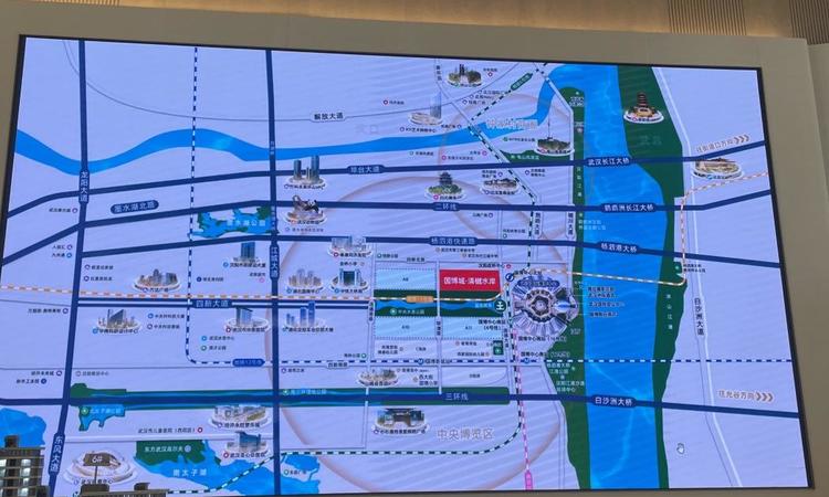国博城·清樾水岸交通图