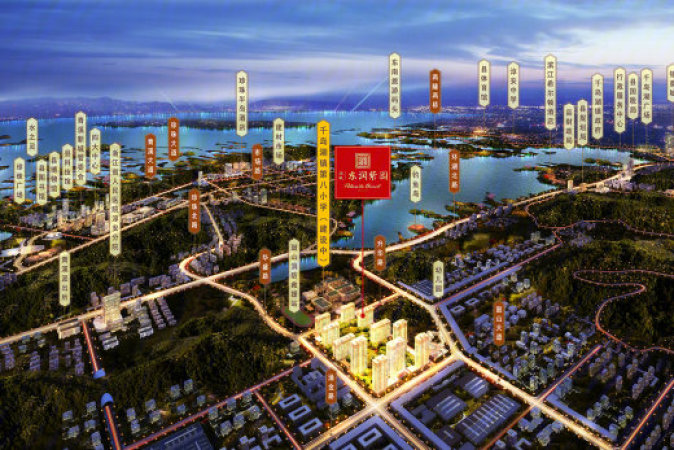 润枫东润紫园交通图