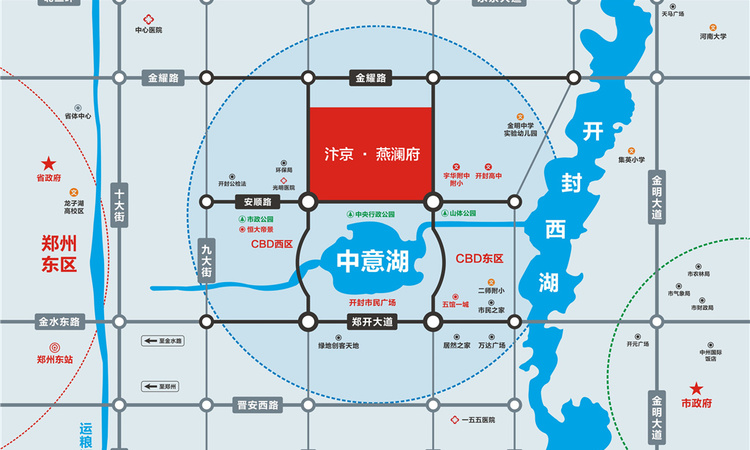 汴京·燕澜府交通图