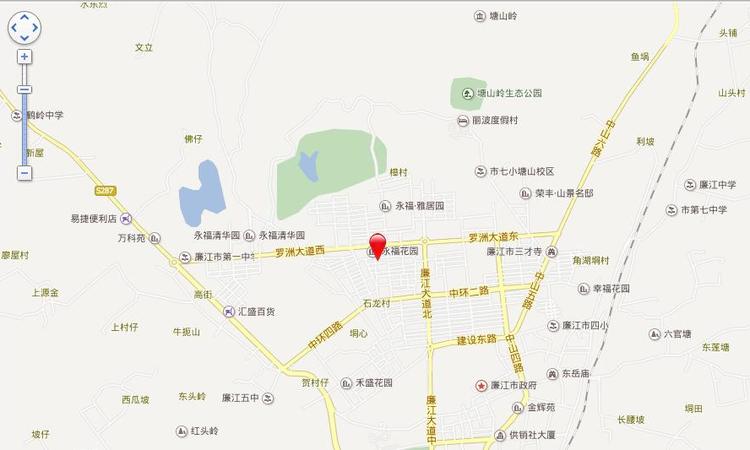 长盈翰林苑交通图