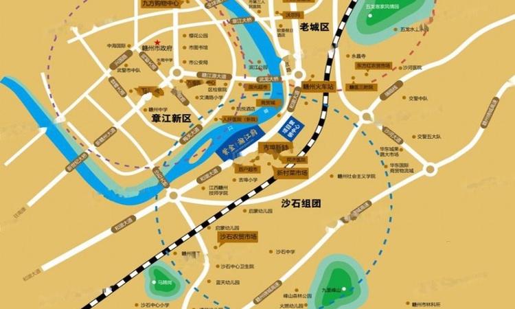 紫金·瀚江府交通图