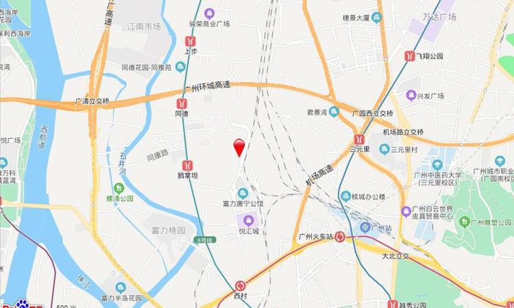 珠江·西湾里交通图
