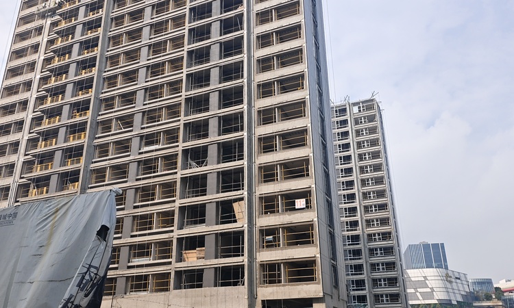 绿城·留香园施工进度图