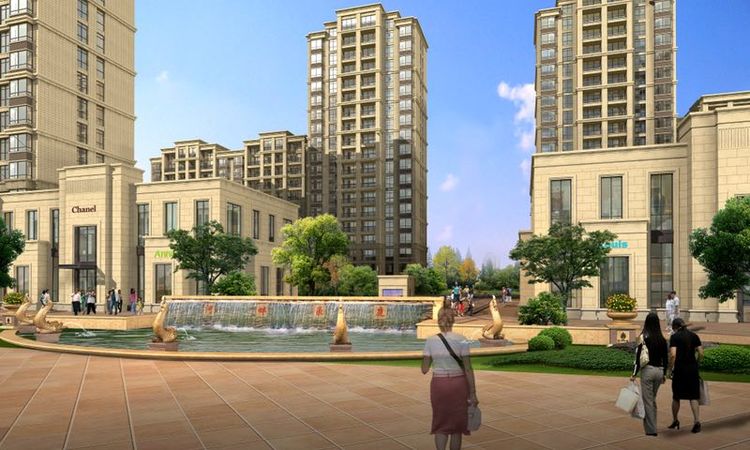 河畔豪庭效果图