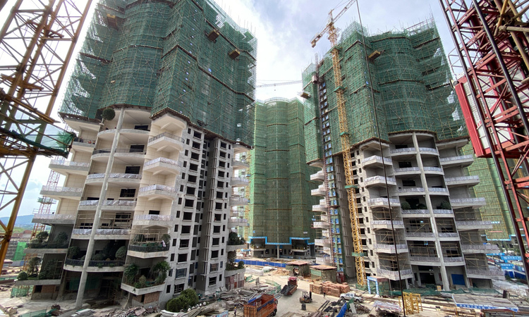 第四代住房未来社区施工进度图