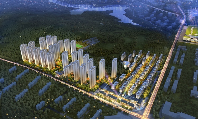 万科理想城效果图