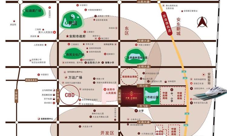 中建·柒号院交通图