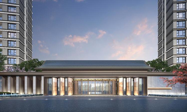 绿发黄浦滨江效果图