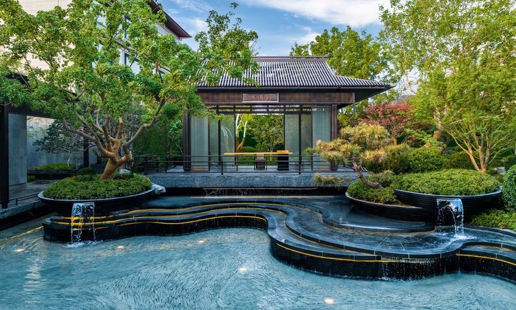 金地山川印实景图