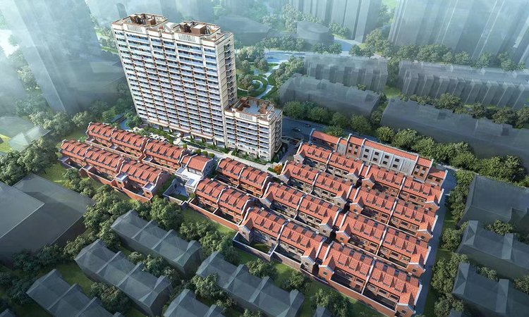 信达·信安里效果图