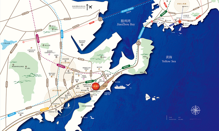 绿地凤栖澜玥交通图