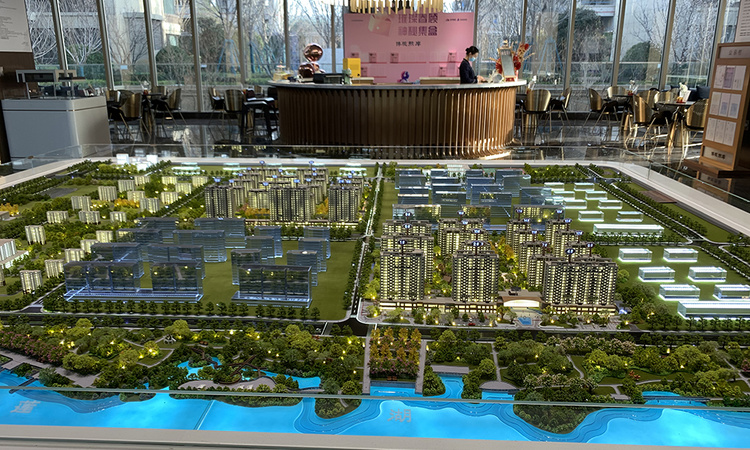 博观熙岸实景图