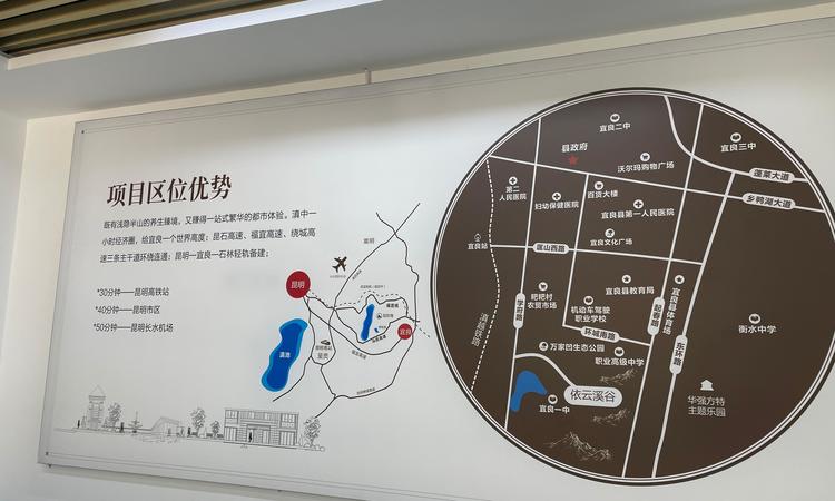 依云溪谷交通图