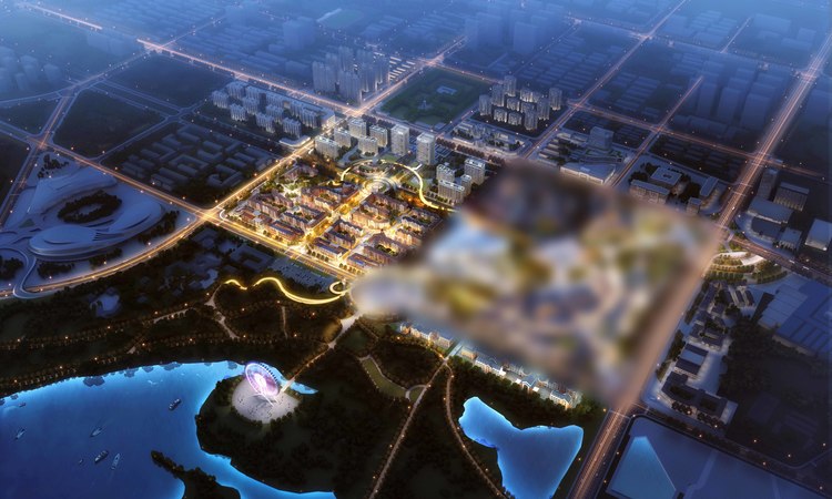 南湖中央广场效果图