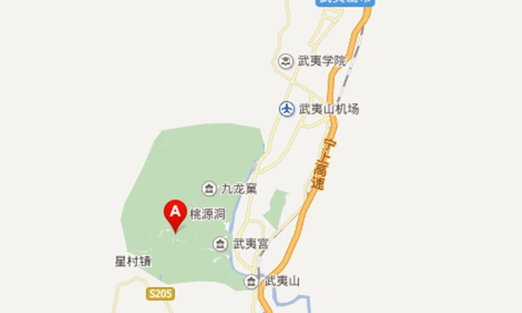 武夷精舍交通图