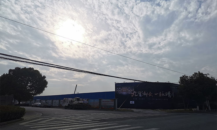 嘉宏九里晴川 施工进度图