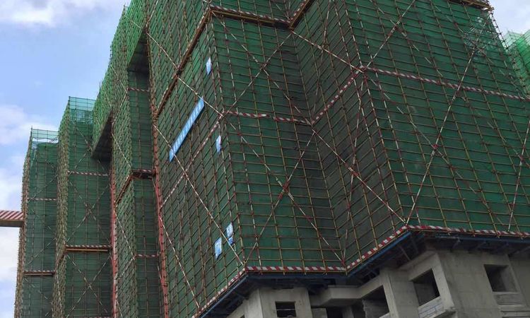 合景·云溪四季施工进度图