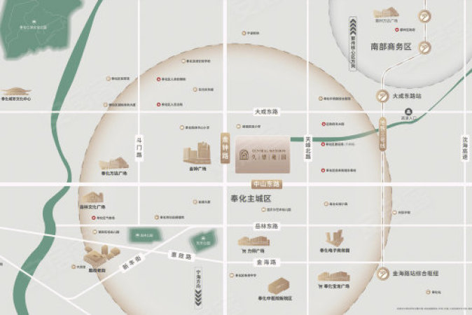 久望和园交通图