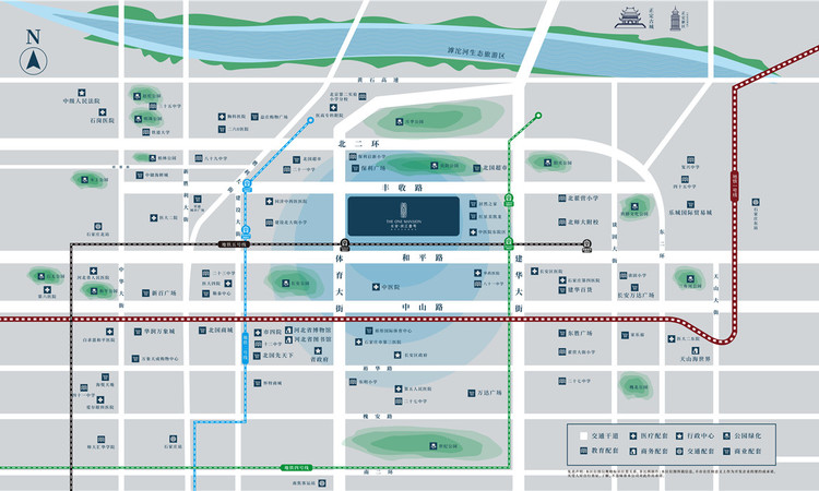 长安润江壹号交通图