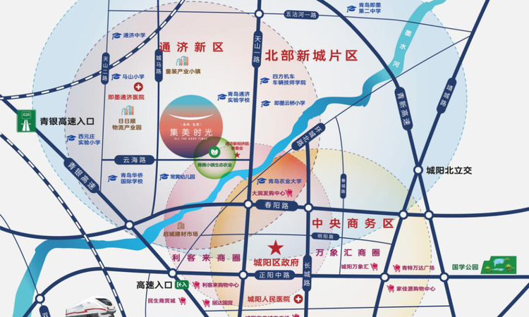 金科弘阳·集美时光交通图