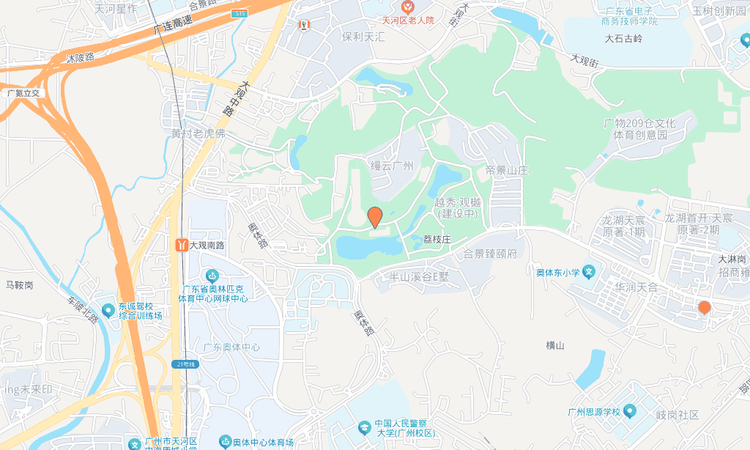 越秀国贸·观樾|天湖交通图