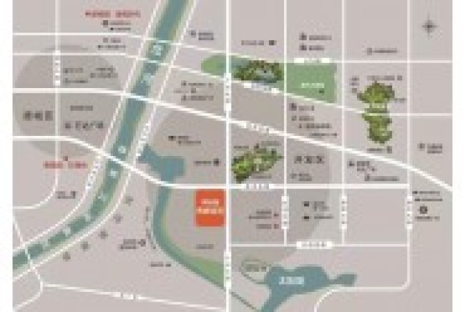 碧桂园隽峰铭筑交通图