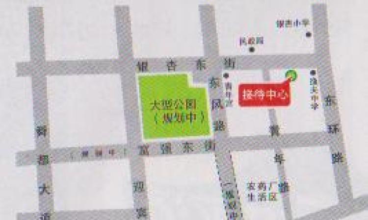 尚城·溪苑交通图