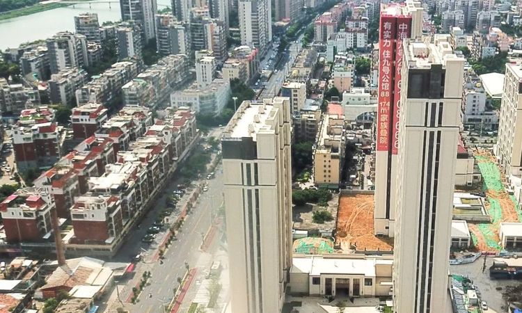 中海九号公馆 施工进度图