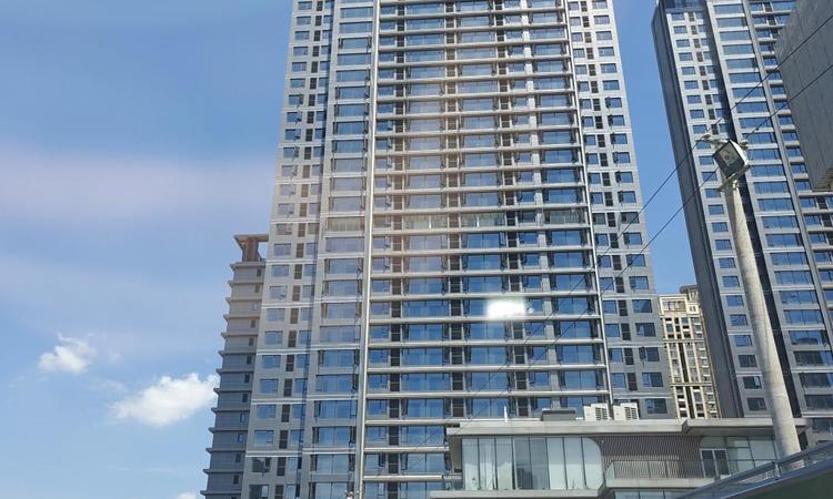 武汉城建·梦湖云著实景图