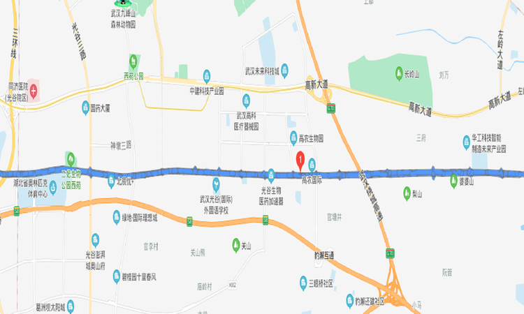 城投南山长投·领峯交通图