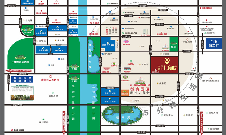冶都玖号院交通图