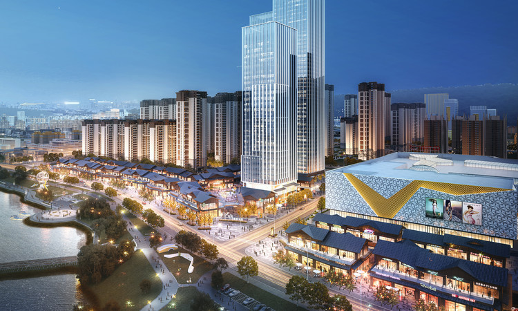 北川万达广场效果图
