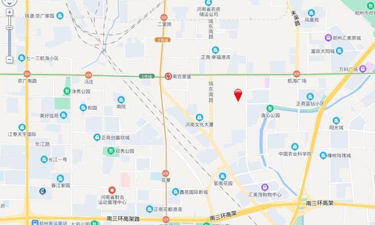 郑州洺悦融园交通图