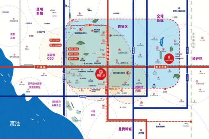 邦盛广场交通图