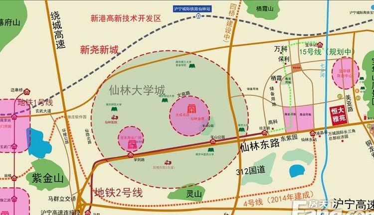 恒大雅苑交通图