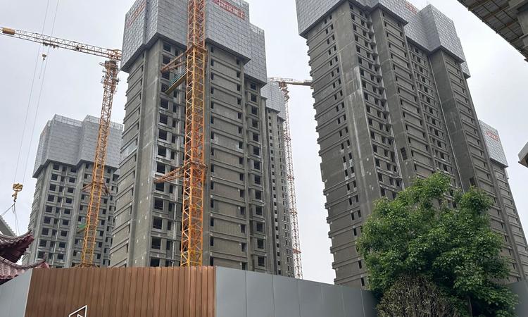 武汉城建·天樾施工进度图