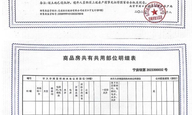 金地时代艺境云悦楼盘证照