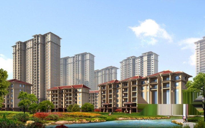 龙登和城效果图